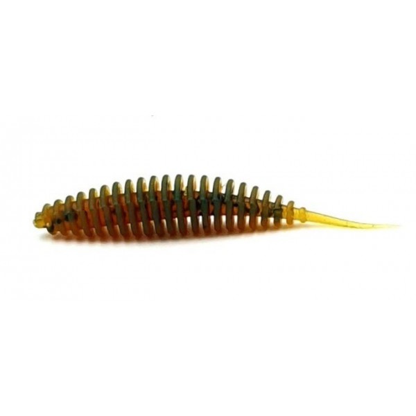 Рибальська силіконова приманка, Taipan Maggot, 1,7 дюйма, 20шт/уп, колір №10 Motor oil